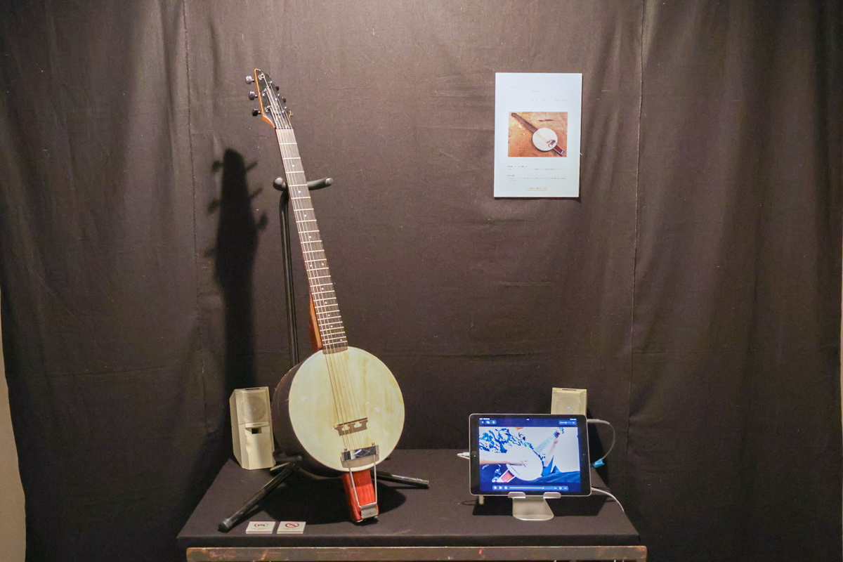 オープンキャンパス展示の様子