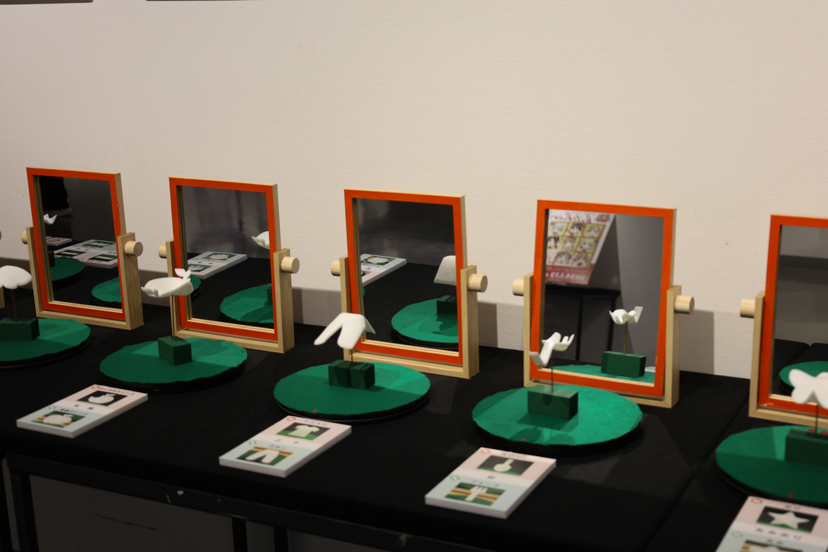 オープンキャンパス展示の様子