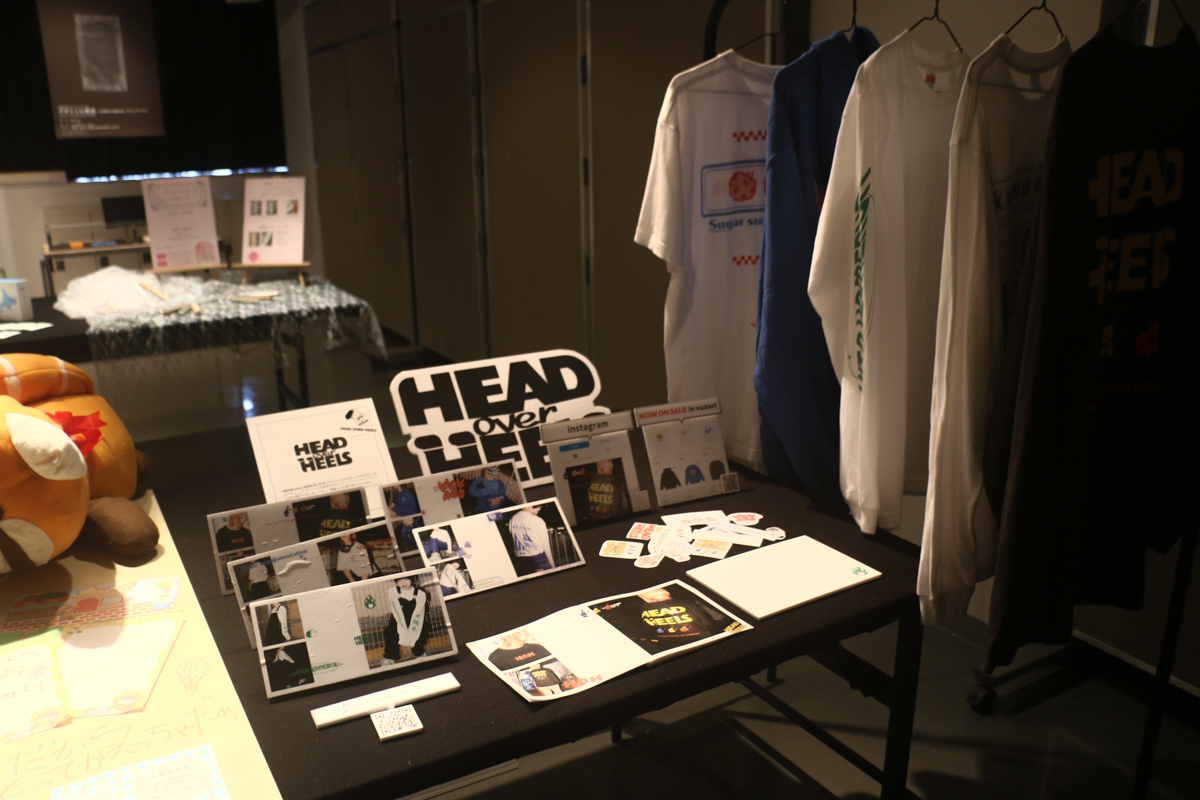 オープンキャンパス展示の様子
