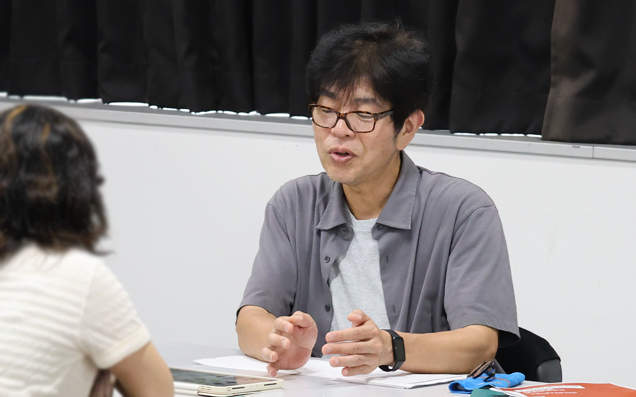 入試相談会の様子