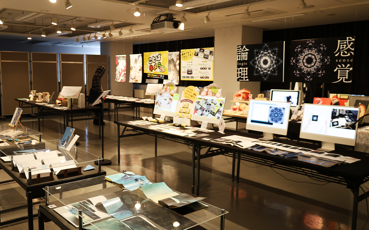 作品展示の様子
